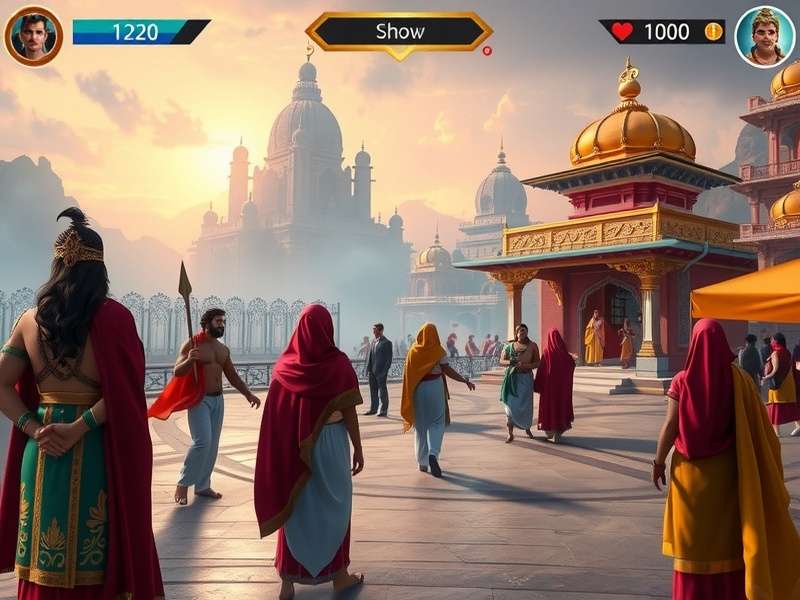 Eternal Mahadev Saga story scene showing mythological characters